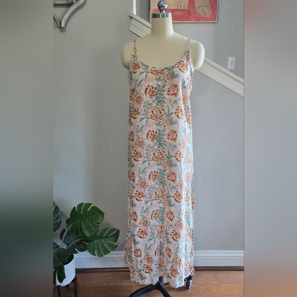 World Market Sun Dress Rayon Floral Size S/M